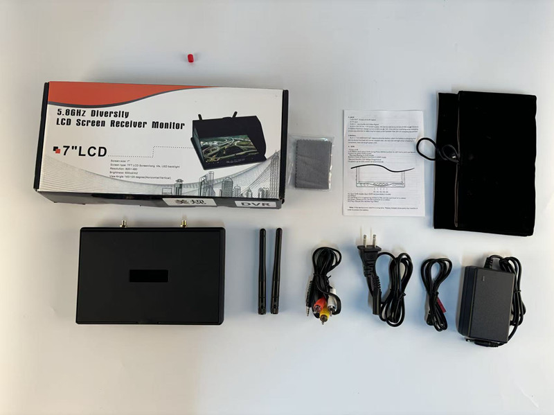 Drone Controller Screen - 5.8G FPV DVR LS5802D จอภาพ LCD