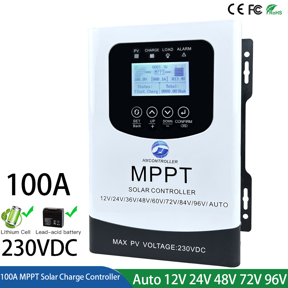 Drone Solar Charger - บราซิลสต็อก MPPT 100A 230VDC แผงควบคุมพลังงานแสงอาทิตย์ 60A