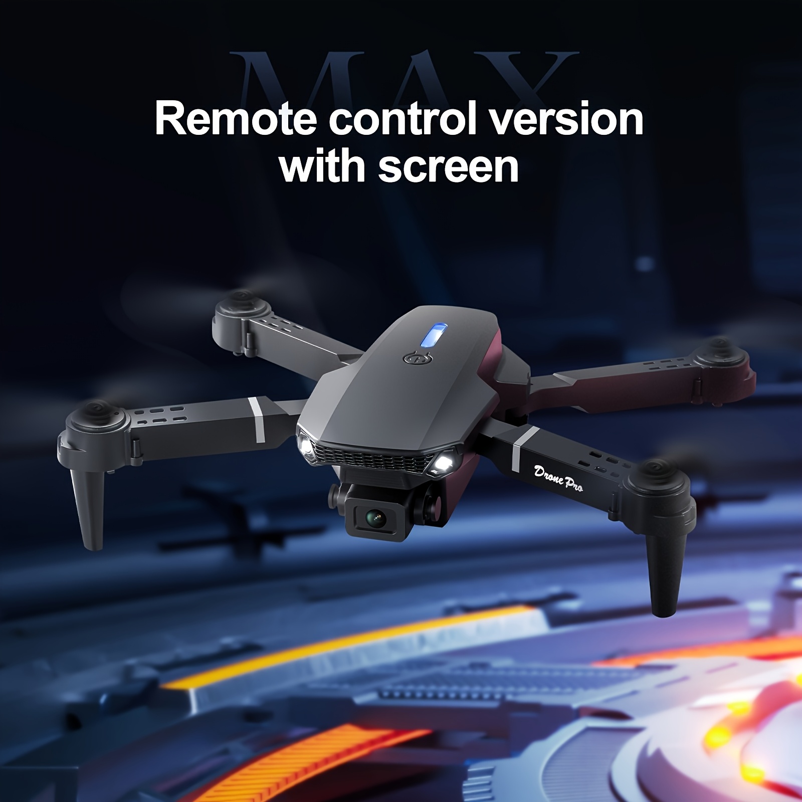 โดรนพับได้รุ่น E88PRO MAX ปี 2 - Drone Controller Screen บทวิจารณ์และราคา