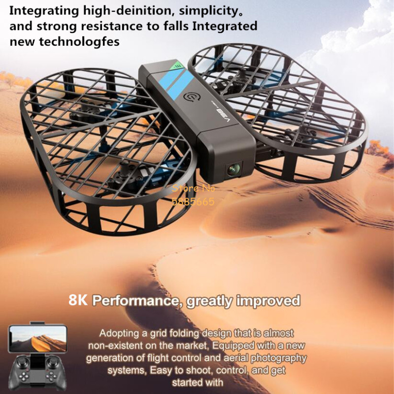 กล้อง 8K HD 360 °   การป้องกัน - Drone Remote Controller Lanyard บทวิจารณ์และราคา